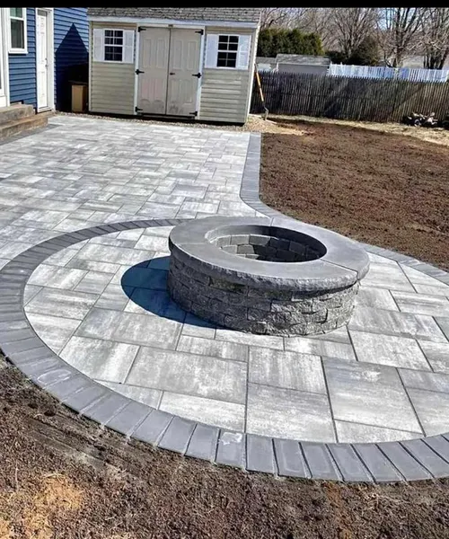 Driveway, Walkway & Fire Pit Installation in Renton 